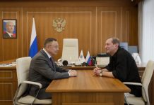 Состоялась встреча Константина Хабенского и главы Минстроя Ирека Файзуллина